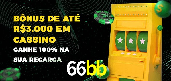 66bb melhor bônus de depósito